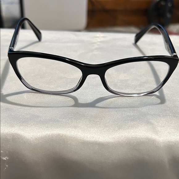 Prada Black Cat-Eye Glasses